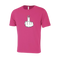 Flip Off Novelty T-Shirt - Adult Unisex Sizing XS-4XL - Pink