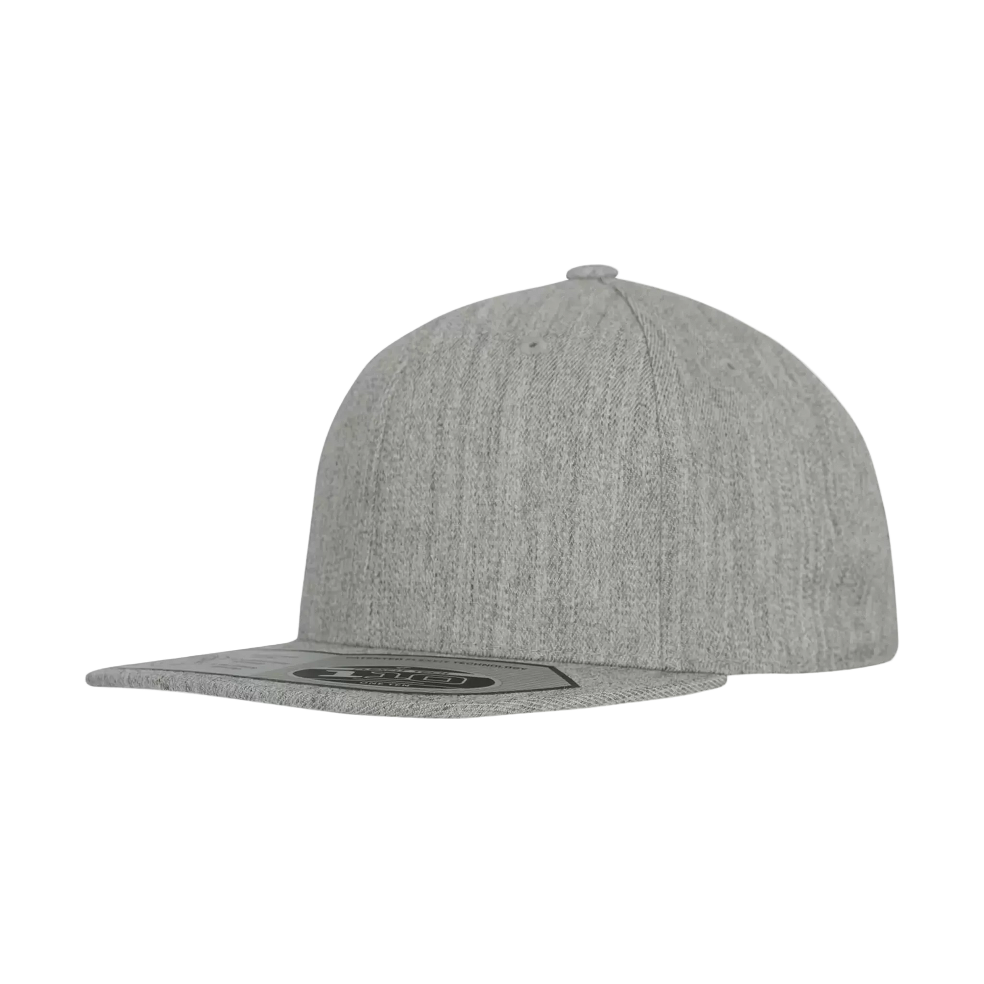 ATC Flexfit Snapback Cap - Adult Unisex One Size Fits All - Heather Grey