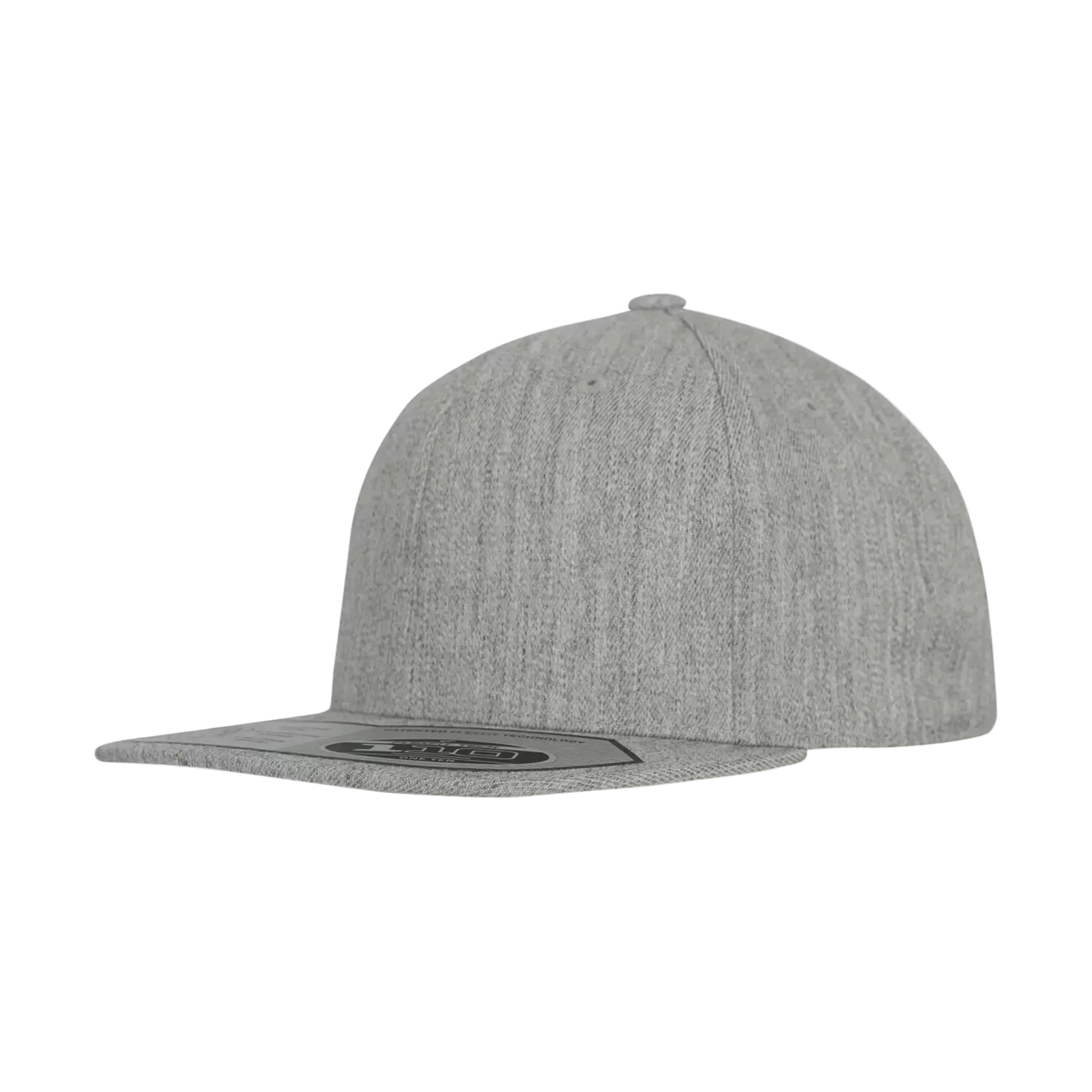 ATC Flexfit Snapback Cap - Adult Unisex One Size Fits All - Heather Grey