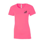 ATC8000 T-Shirt Pink Golf Evolution Logo on left chest