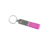 Metallic Leather Key Chain - 200 Pack - Pink