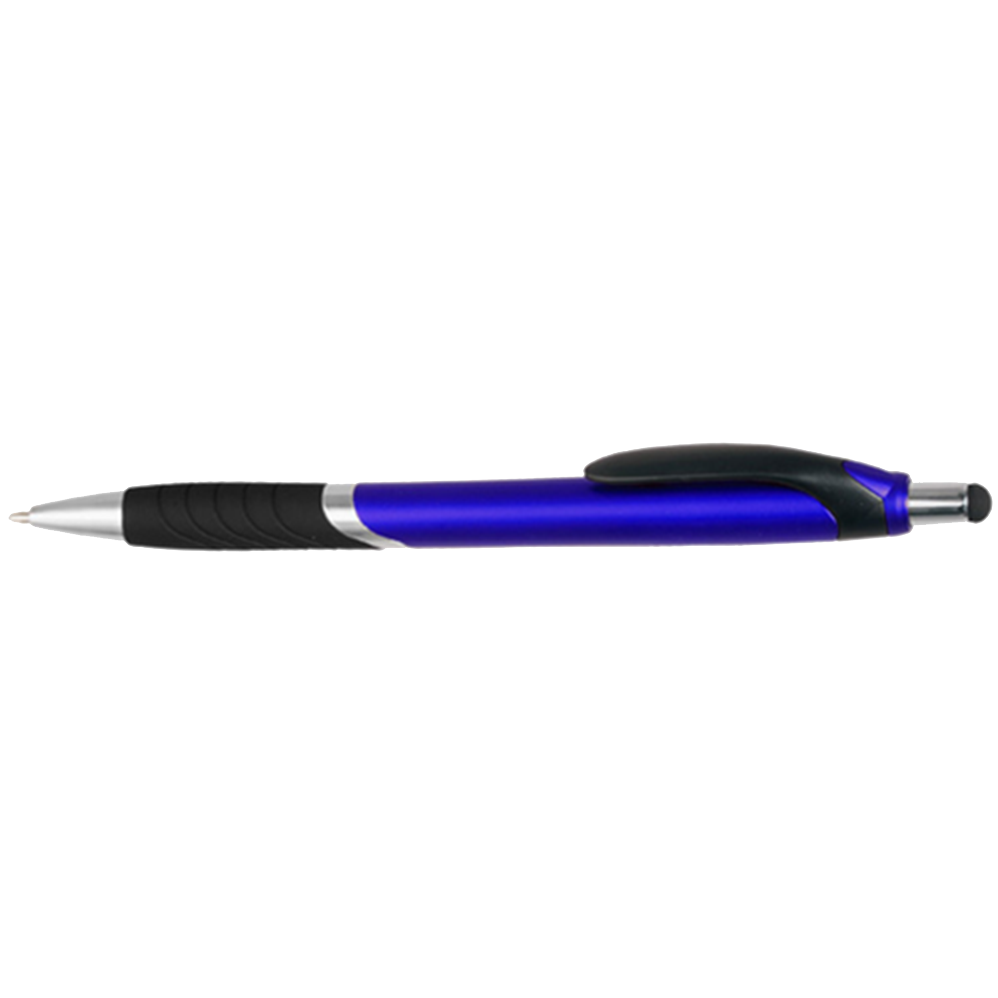 Plastic Pens with Screen Stylus - 50 Pack - Royal Casing Color
