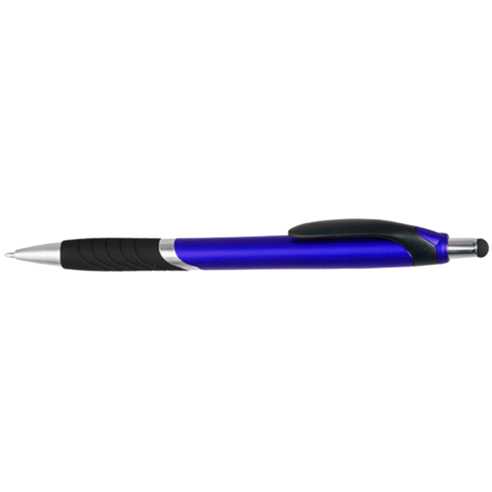 Plastic Pens with Screen Stylus - 50 Pack - Royal Casing Color