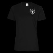 Quesnel Fire Zone Everyday Ring Spun Cotton Tee - Women's - Black/Light Grey