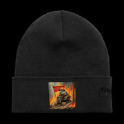 Quesnel Fire Zone New Era Recycled Cuff Beanie - Adult Unisex - Black