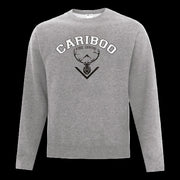 Cariboo Fire Centre Crewneck Sweater - Adult Unisex Sizing S-4XL - Heather Grey