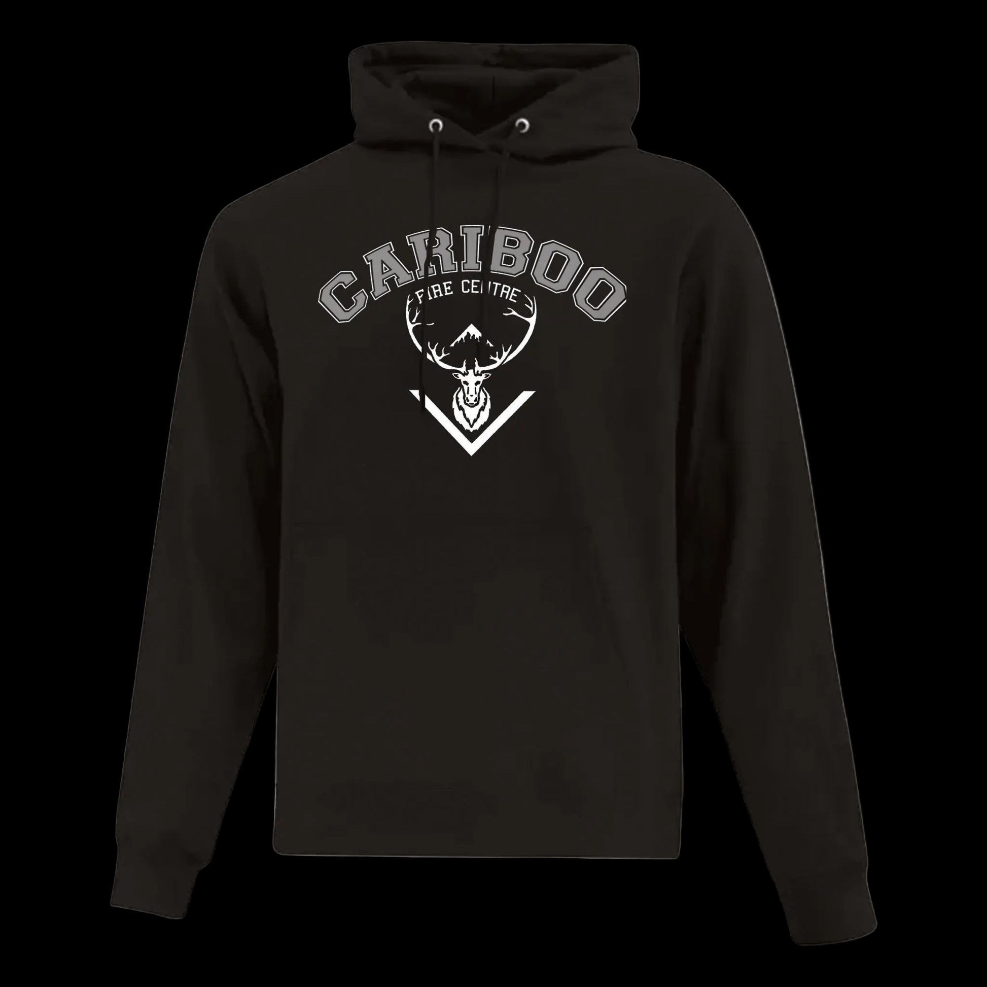 Cariboo Fire Centre Hooded Sweatshirt - Adult Unisex Sizing XS-4XL - Black