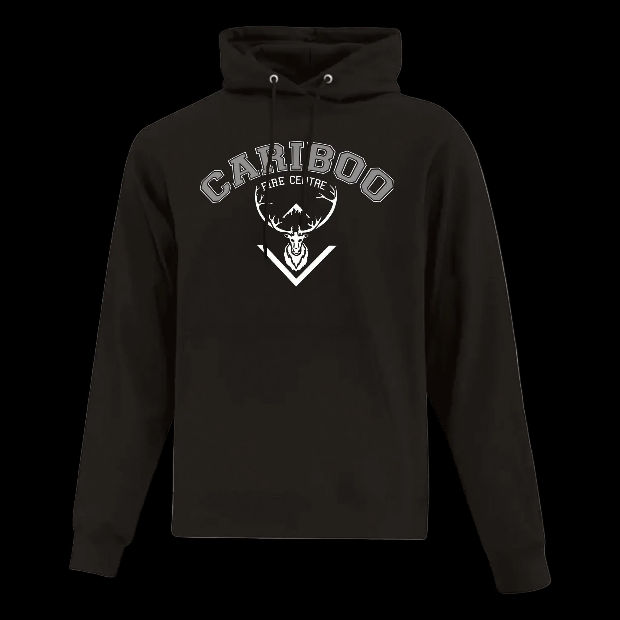 Cariboo Fire Centre Hooded Sweatshirt - Adult Unisex Sizing XS-4XL - Black