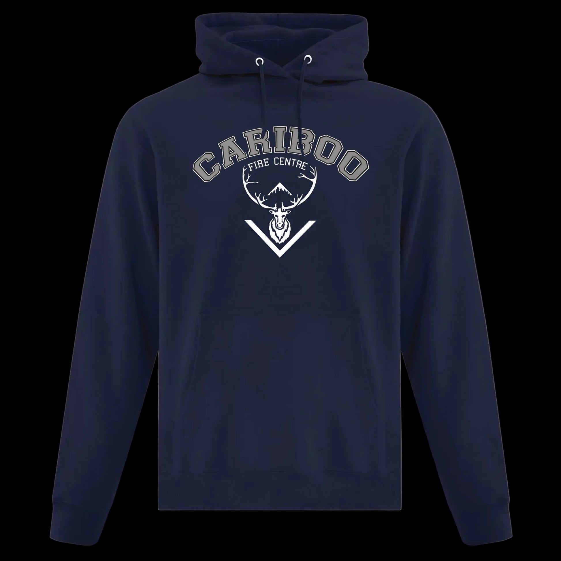 Cariboo Fire Centre Hooded Sweatshirt - Adult Unisex Sizing XS-4XL - Navy