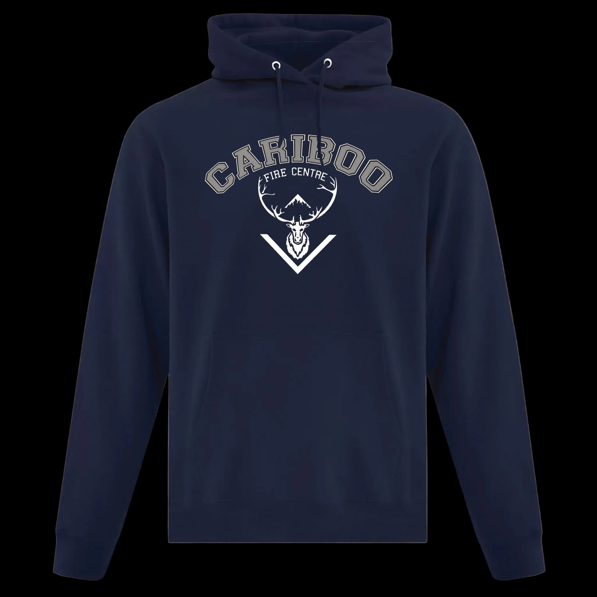 Cariboo Fire Centre Hooded Sweatshirt - Adult Unisex Sizing XS-4XL - Navy