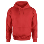 Reflections Apparel Fleece Hoodie - Adult Unisex Sizing S-3XL - Red