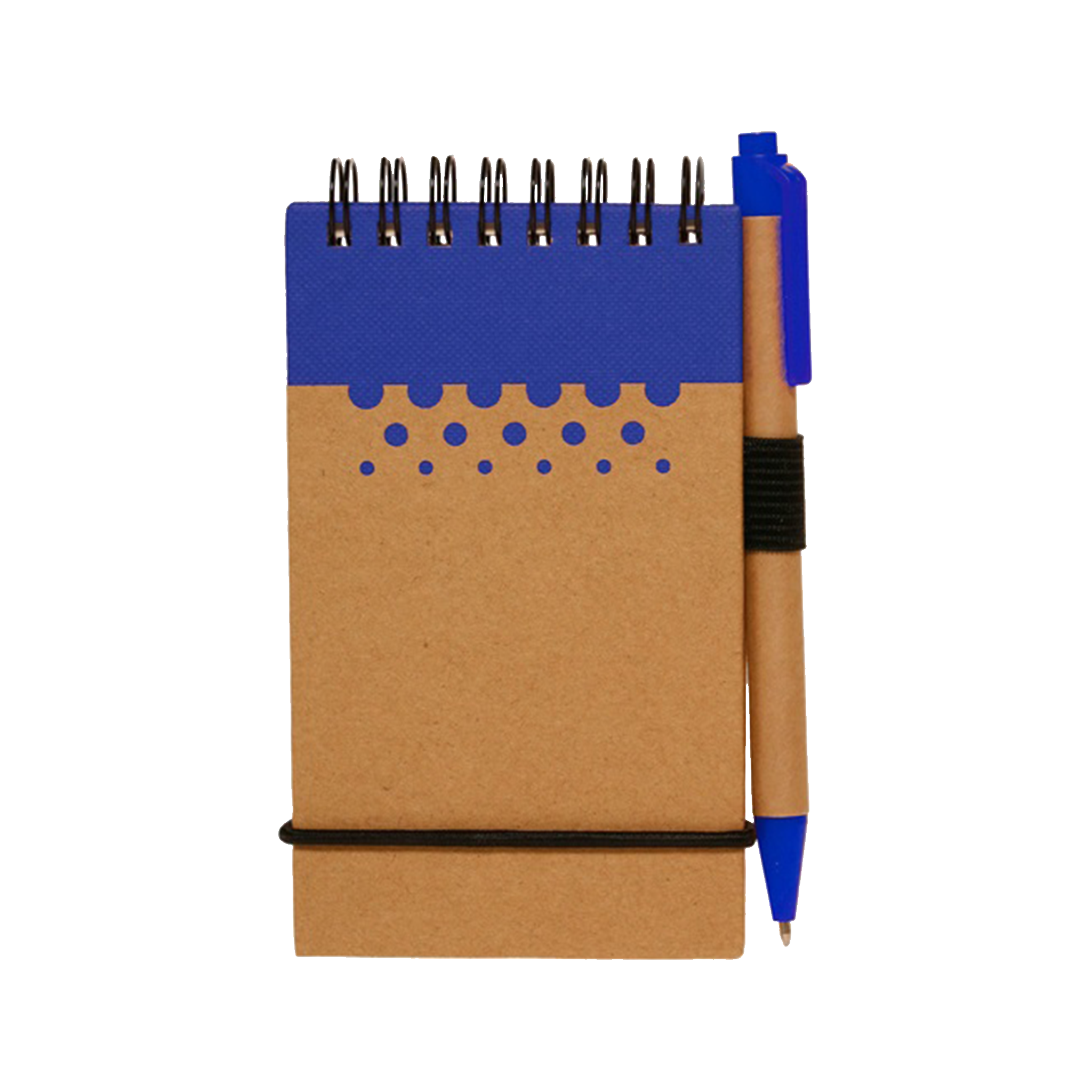 Two Tone Hard Cover Notebook - 50 Pack - Royal