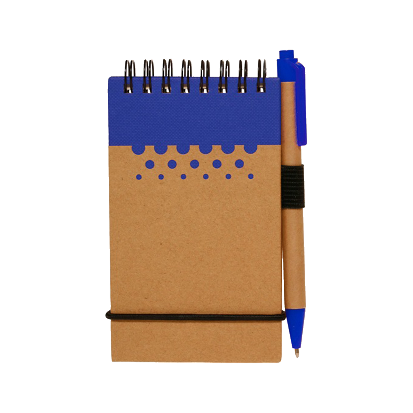 Two Tone Hard Cover Notebook - 50 Pack - Royal