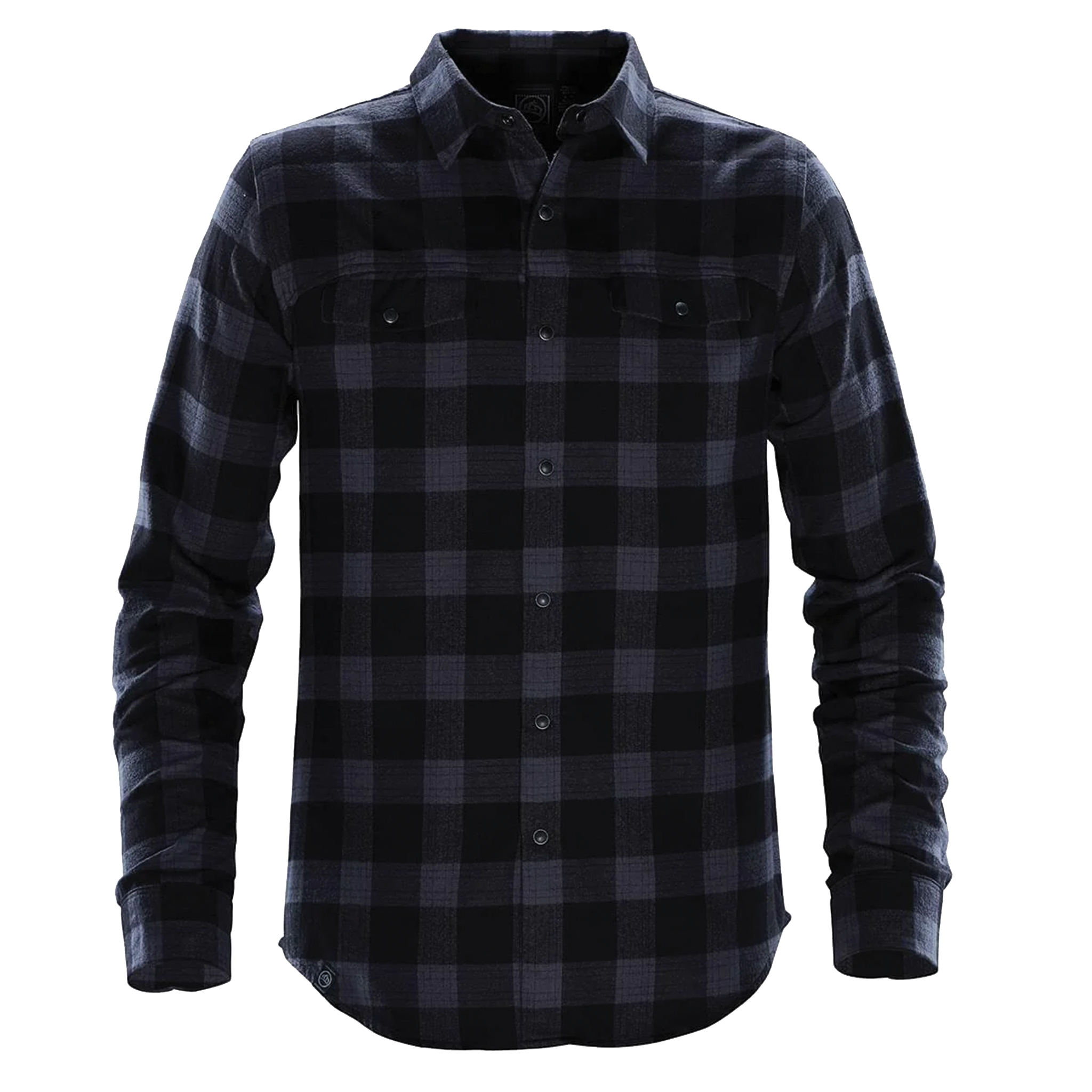 Stormtech Logan Snap front Long Sleeve Shirt - Men's Sizing XS-5XL - Navy Plaid