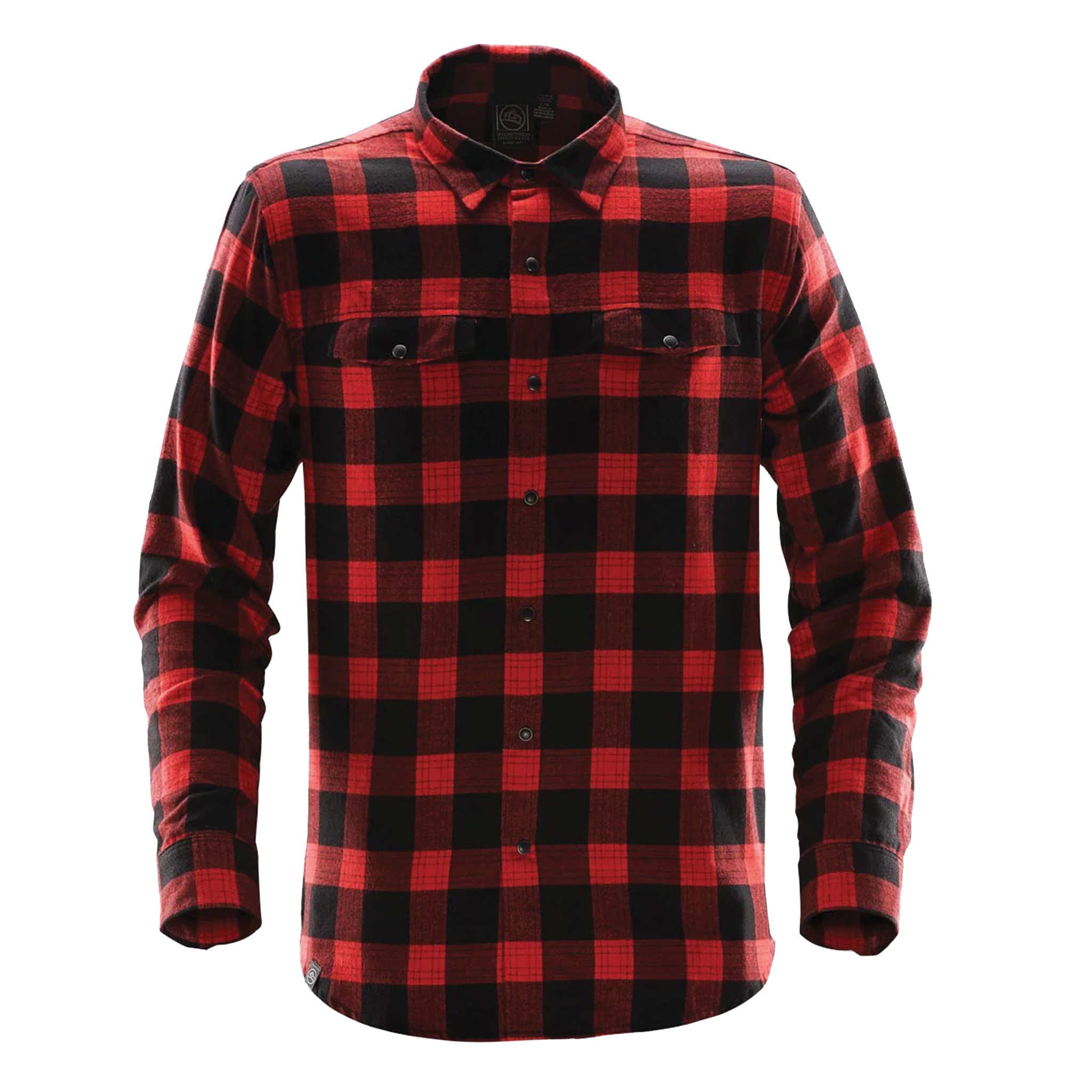 Stormtech Logan Snap front Long Sleeve Shirt - Men's Sizing XS-5XL - Red Plaid