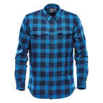 Stormtech Logan Snap front Long Sleeve Shirt - Men's Sizing XS-5XL - Royal Plaid