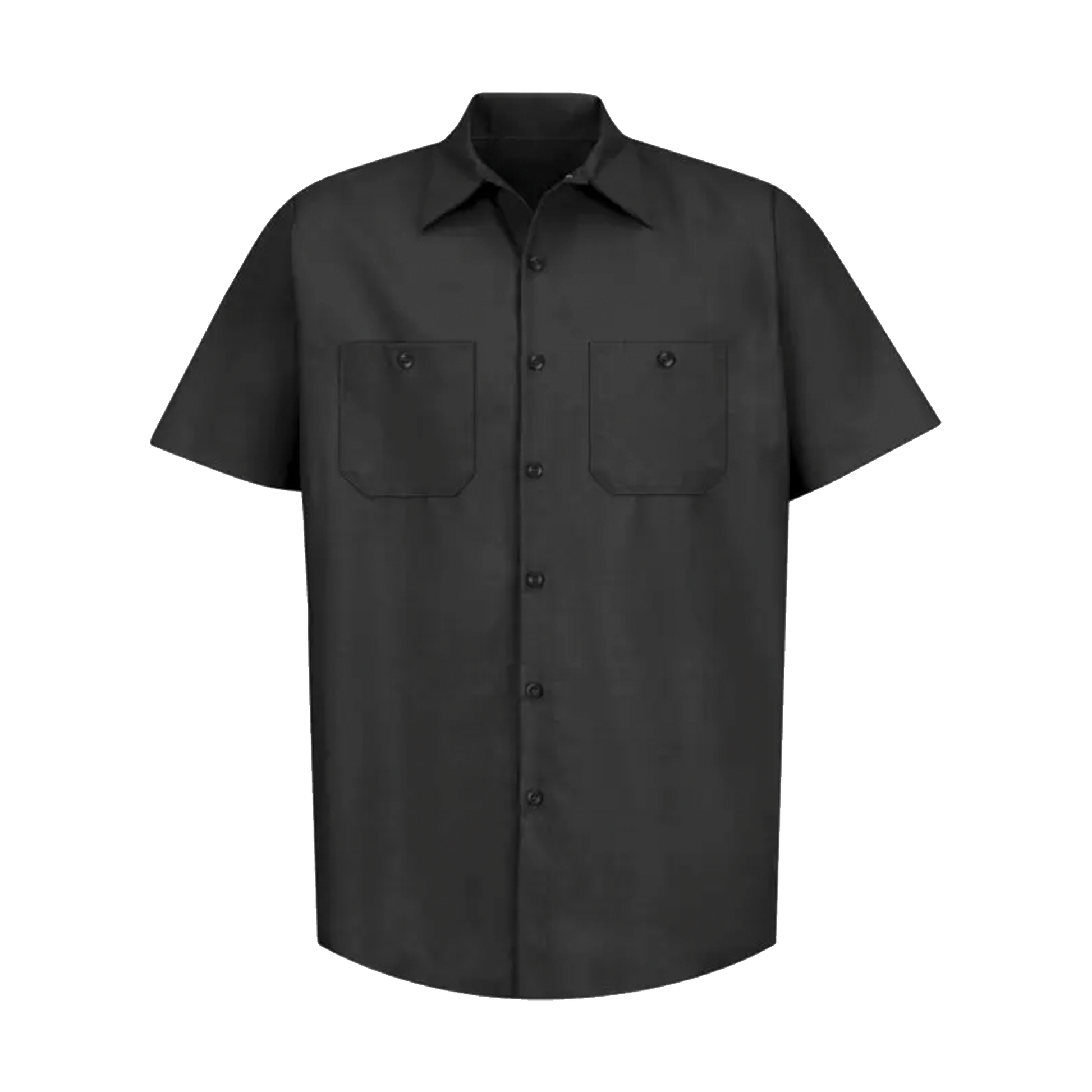 Red Kap Industrial Work Shirt - Men's Sizing S-4XL - Black