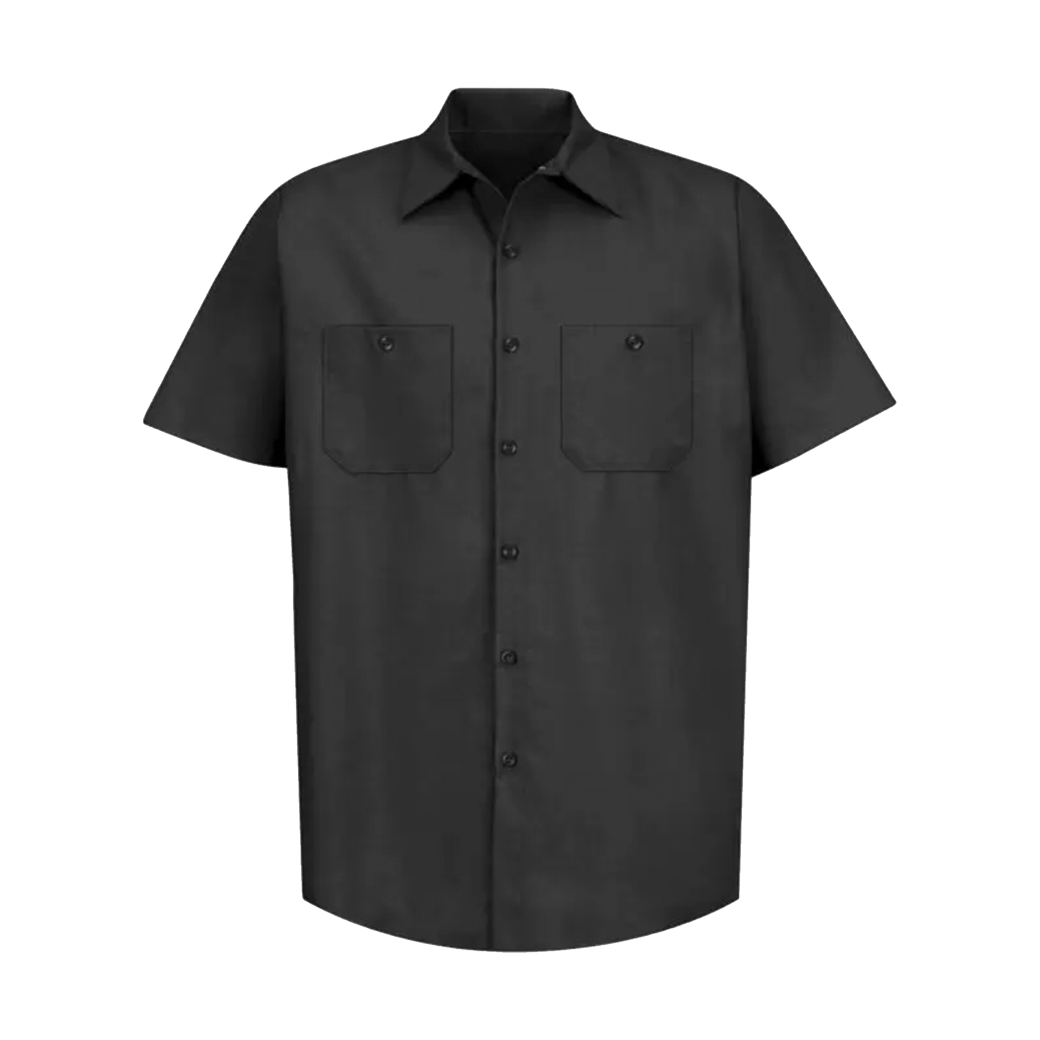 Red Kap Industrial Work Shirt - Men's Sizing S-4XL - Black