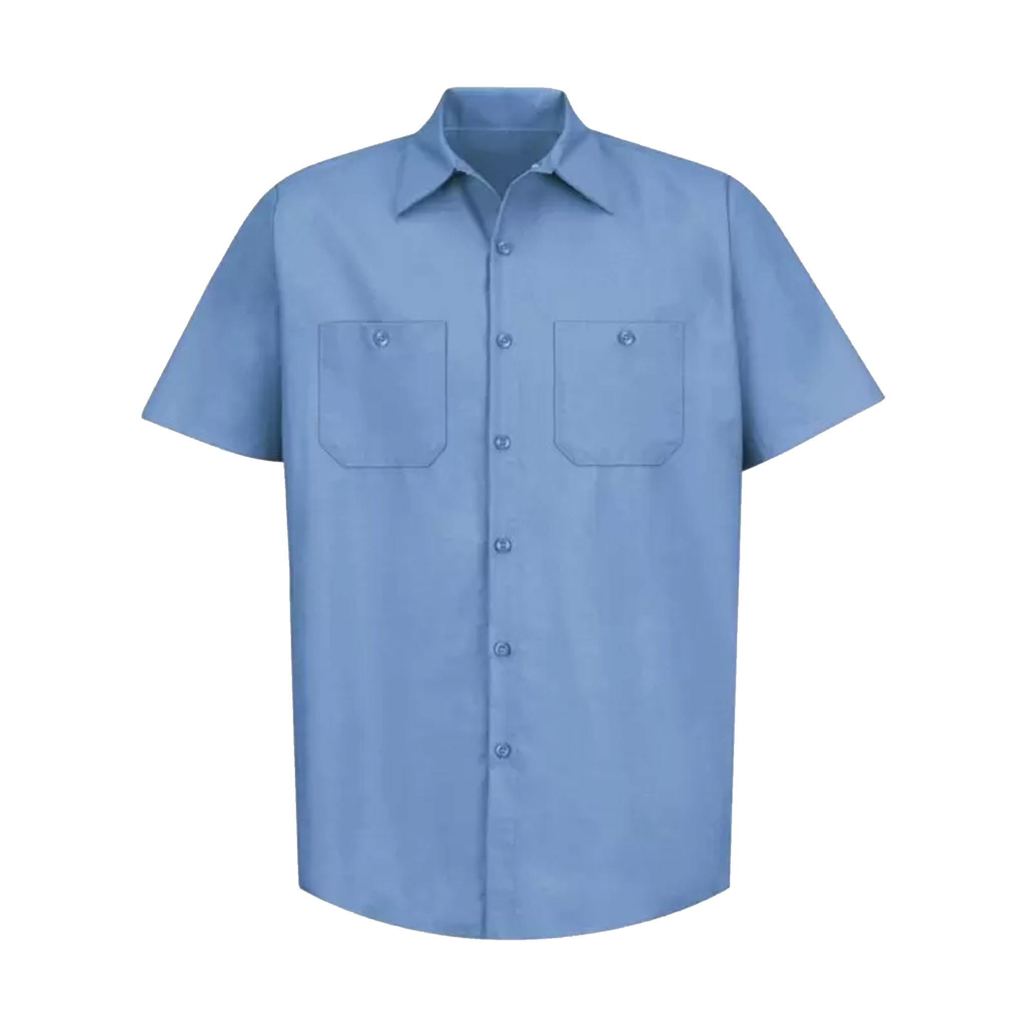 Red Kap Industrial Work Shirt - Men's Sizing S-4XL - Blue
