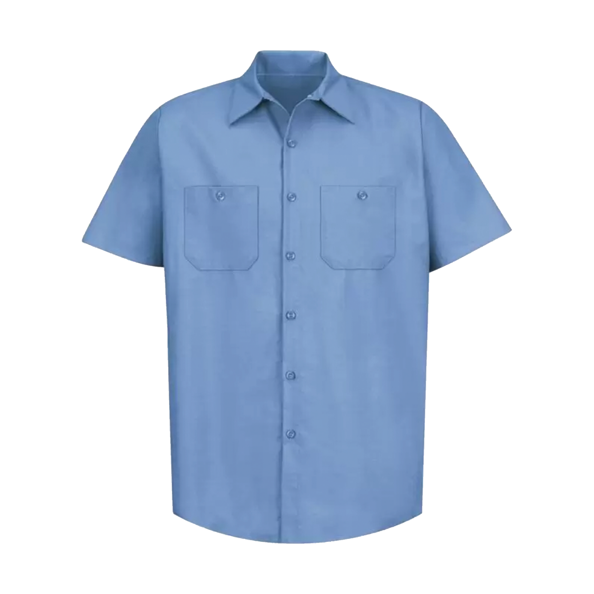 Red Kap Industrial Work Shirt - Men's Sizing S-4XL - Blue