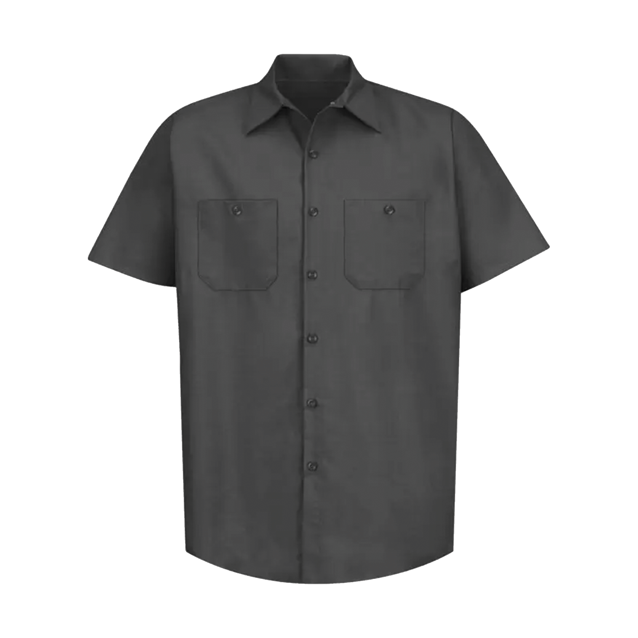Red Kap Industrial Work Shirt - Men's Sizing S-4XL - Charcoal