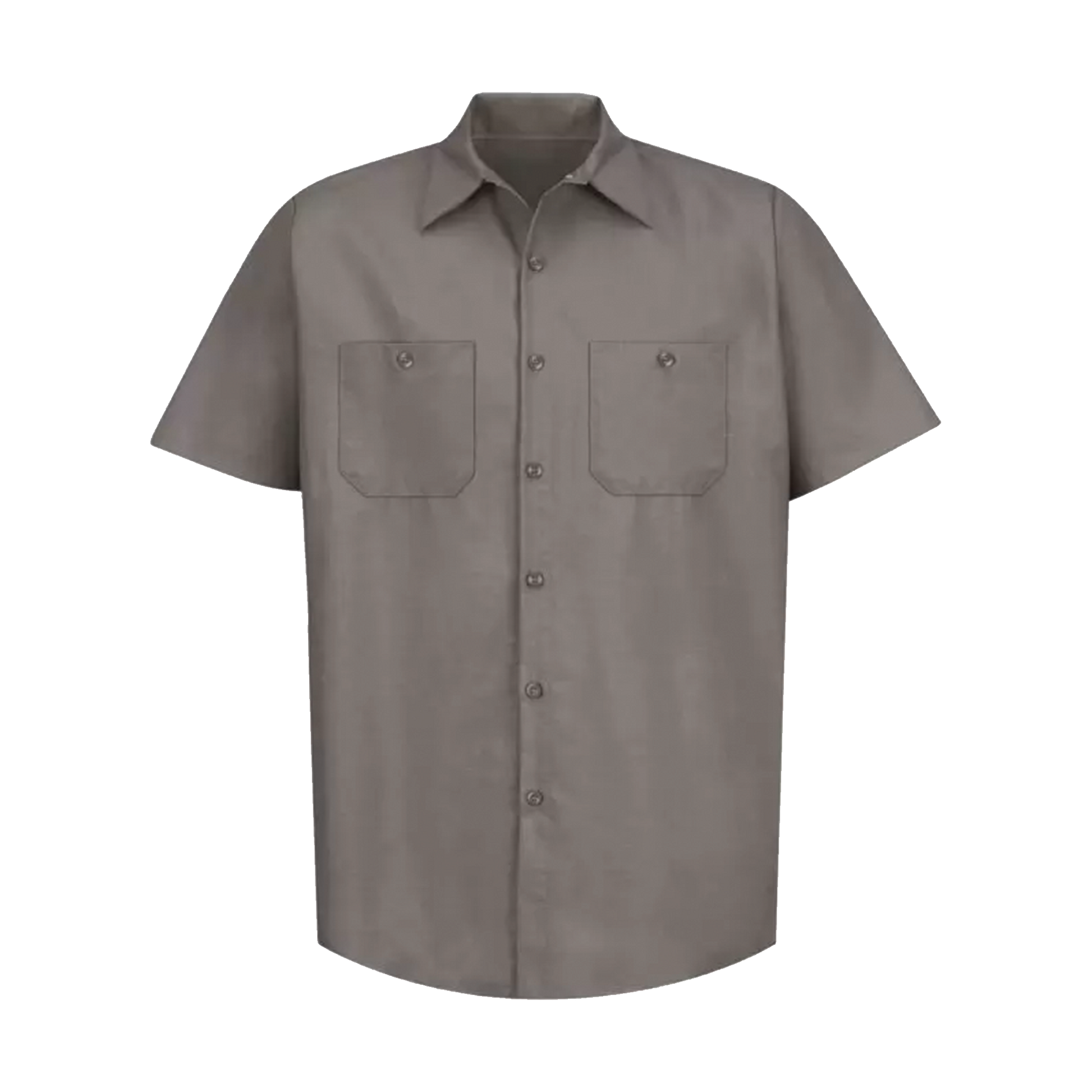 Red Kap Industrial Work Shirt - Men's Sizing S-4XL - Grey