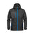 Men's Olympia Shell - Rain Jacket - Black/Azure Blue