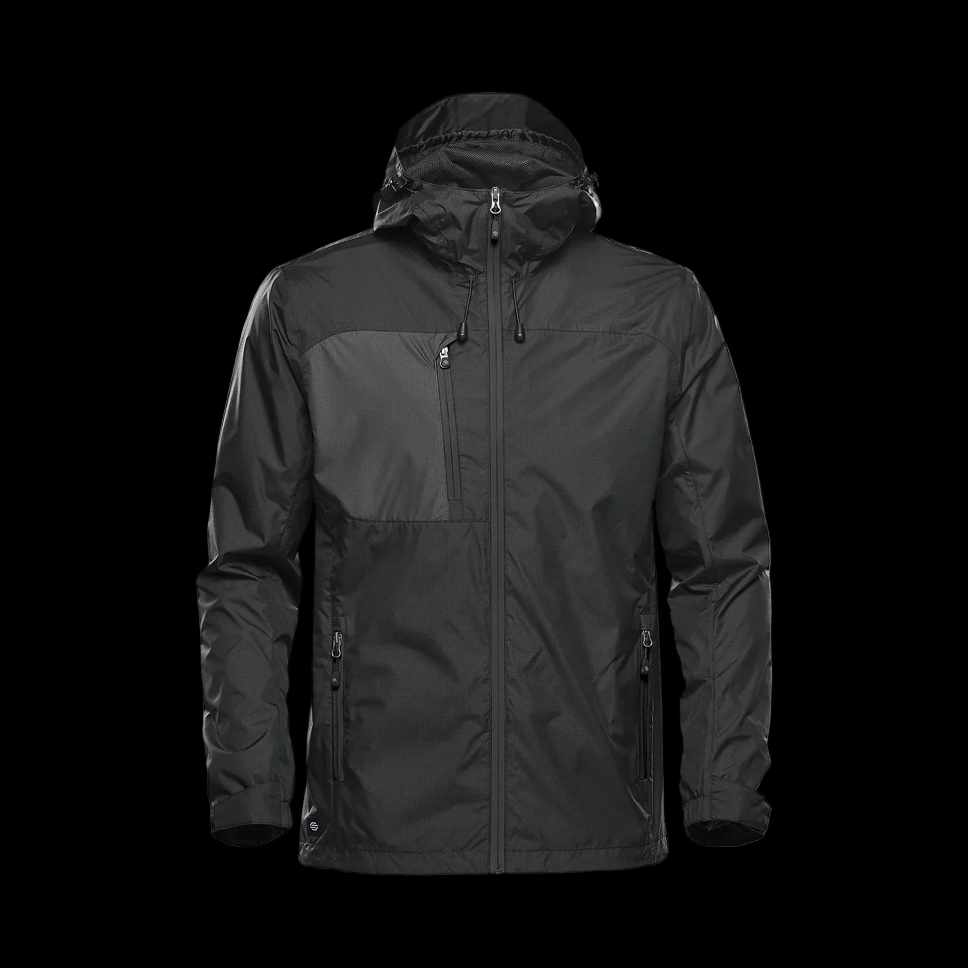 Men's Olympia Shell - Rain Jacket - Black