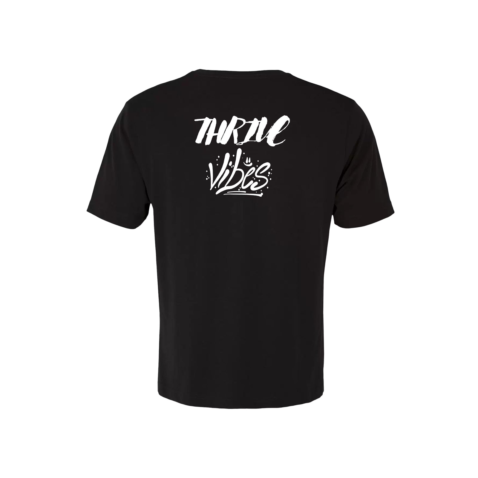 Thrive ATC Eurospun Ring Spun Tee - Men's - Black - Thrive Vibes Logo on Back