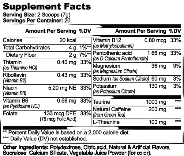 XLR8 Energy Powder (Fruit Punch)