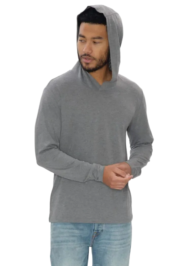 KOI® ELEMENT TRIBLEND LONG SLEEVE HOODED TEE. KOI8051