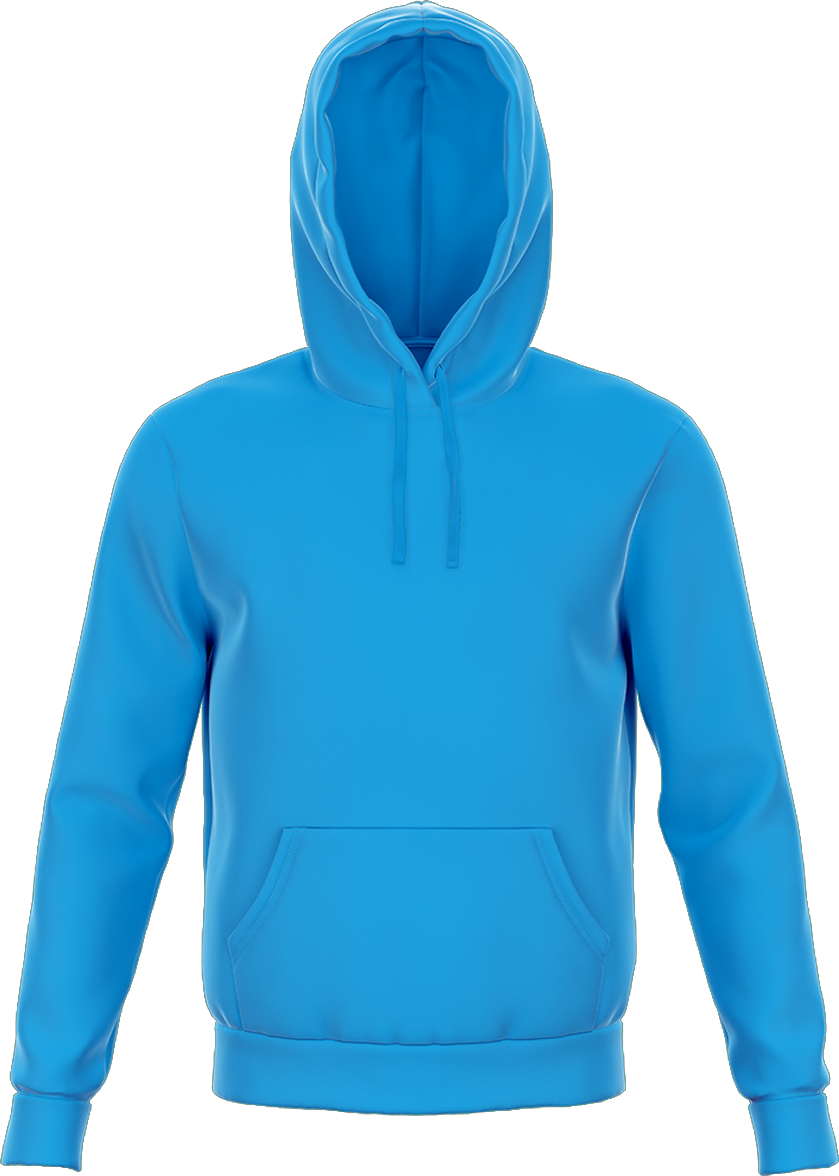 AUGUSTA 60/40 FLEECE HOODIE - ADULT UNISEX FLURO