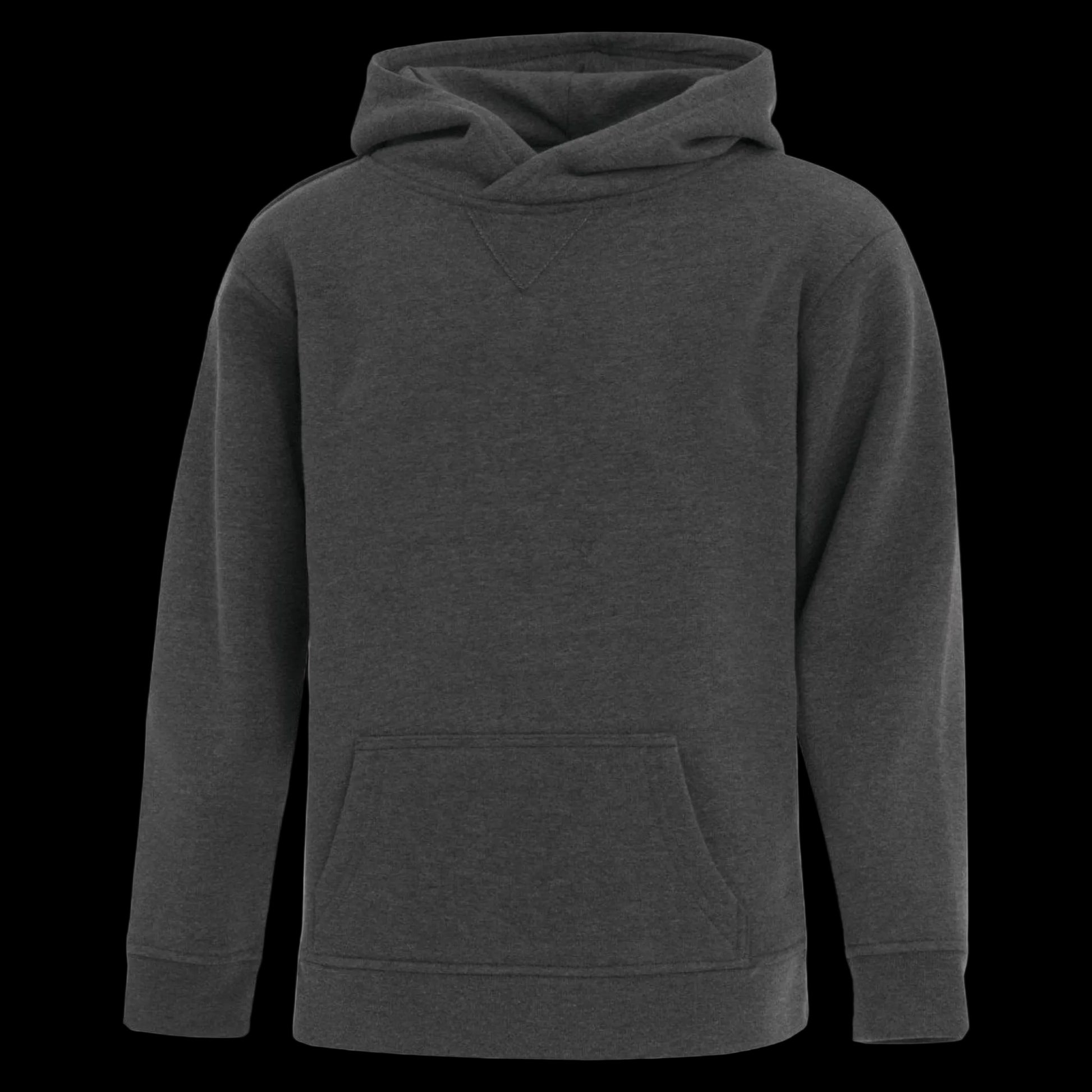 ATC Everyday Fleece Youth Hoodie - Unisex Sizing XS-XL - Dark Grey