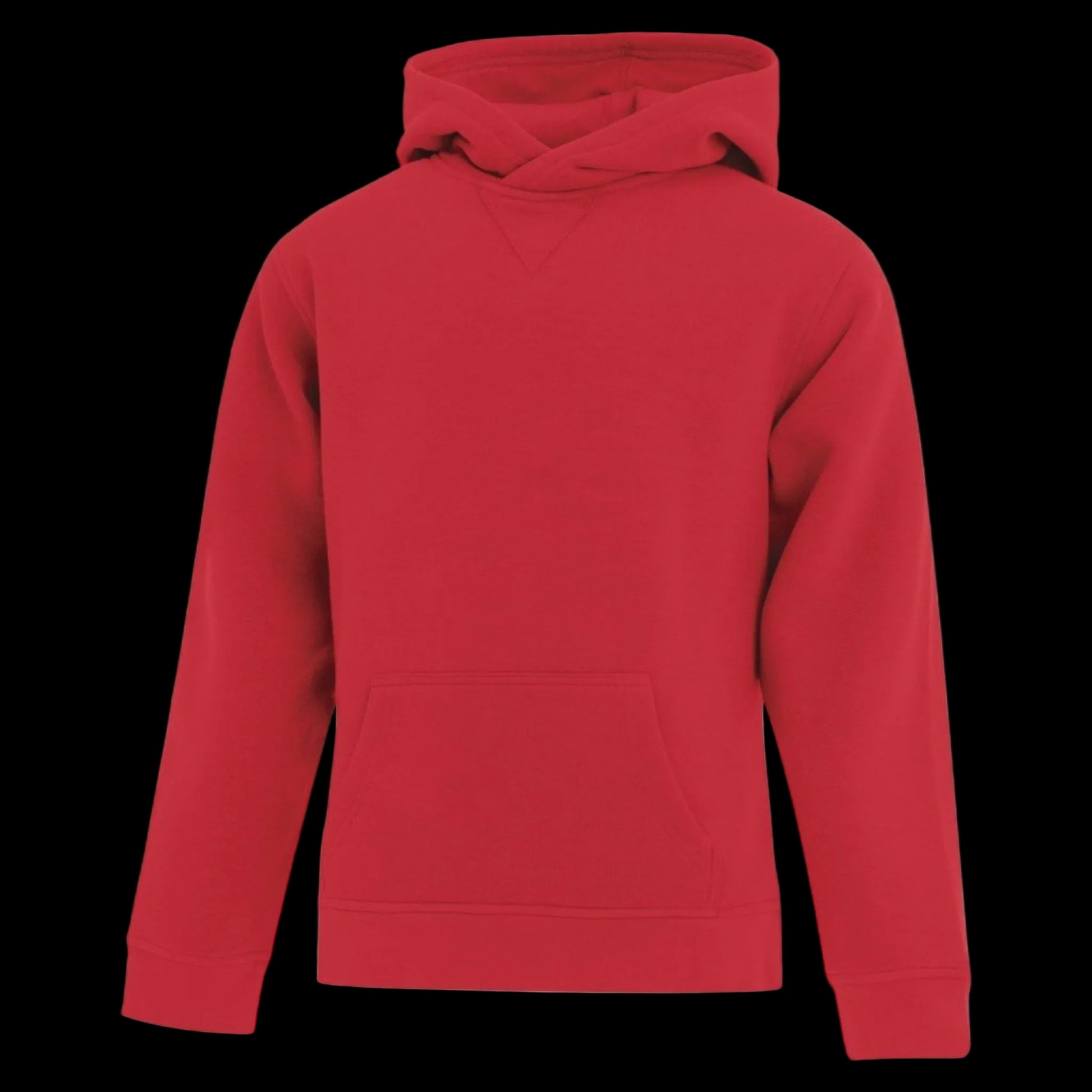 ATC Everyday Fleece Youth Hoodie - Unisex Sizing XS-XL - Red