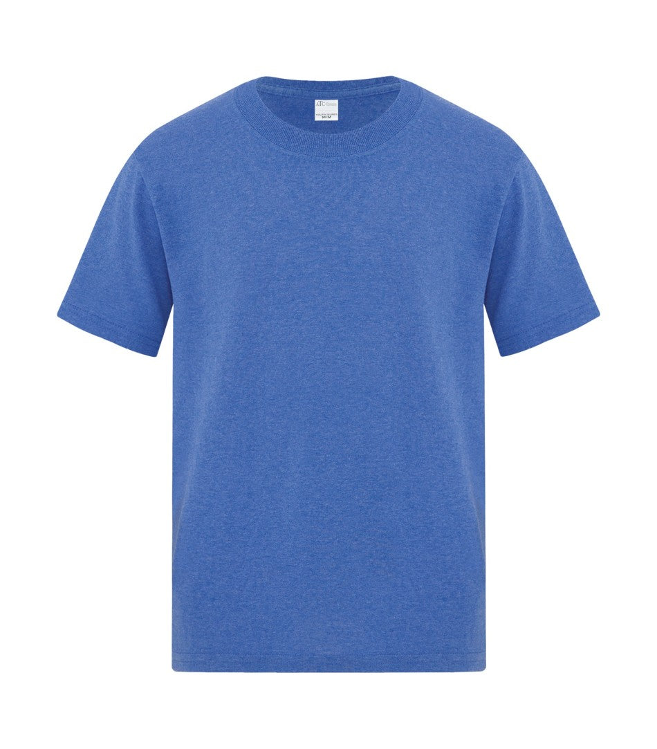 ATC EVERYDAY COTTON TEE - YOUTH HEATHER