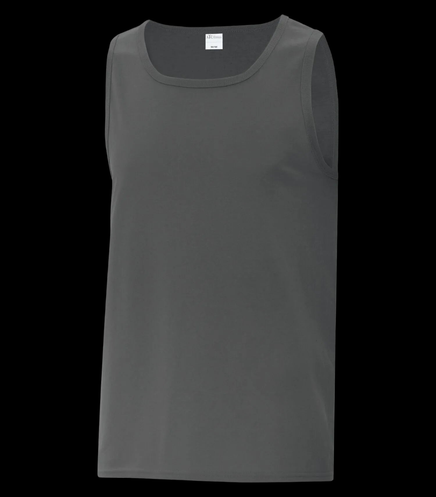 ATC 1004 Everyday Cotton Tank Top - Men's - charcoal