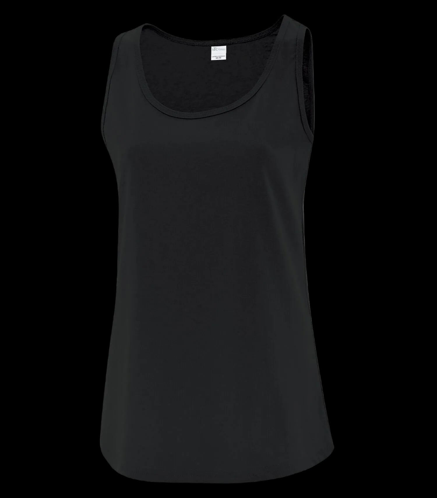 ATC EVERYDAY COTTON LADIES' TANK TOP - Black