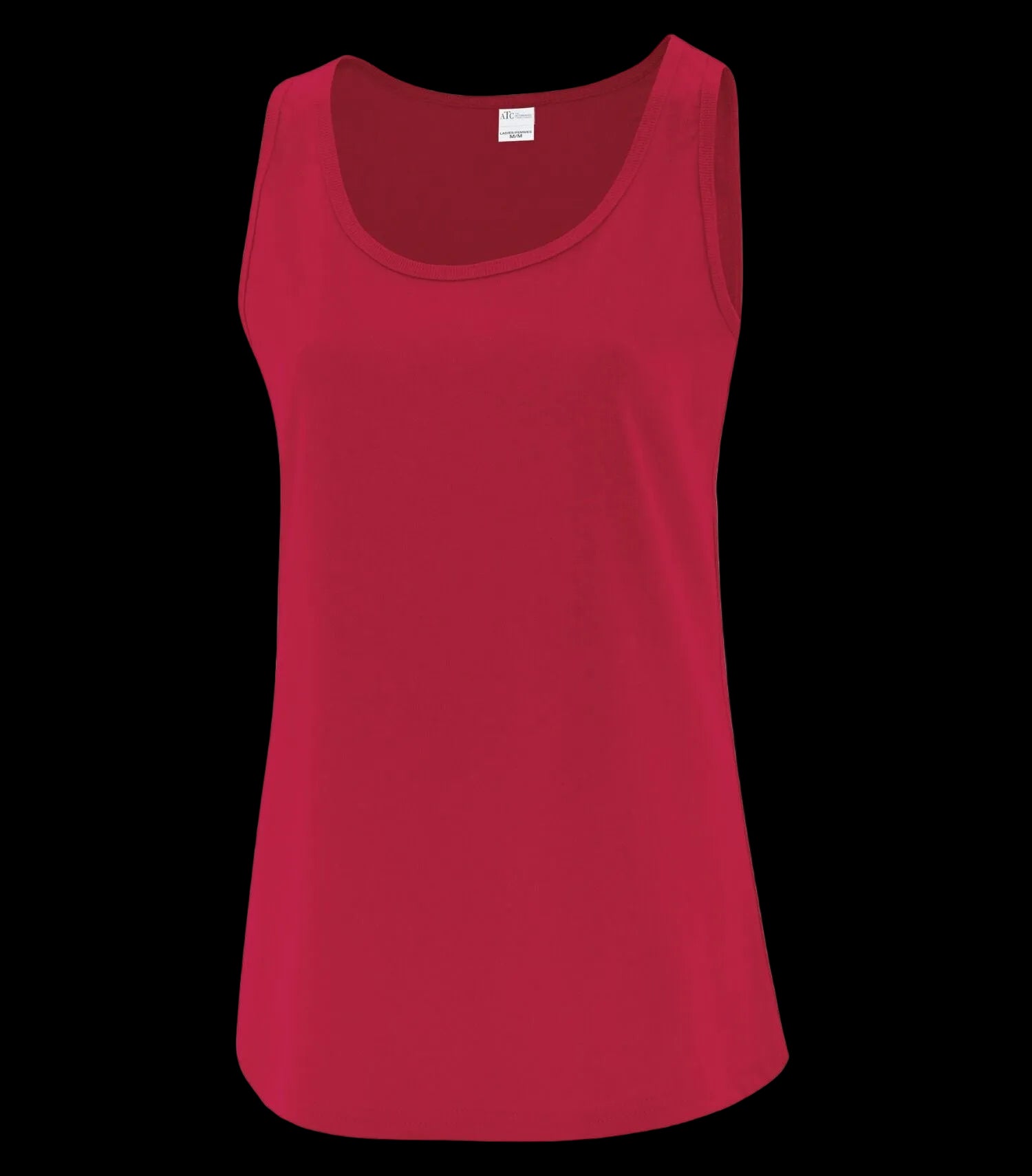 ATC EVERYDAY COTTON LADIES' TANK TOP - Red