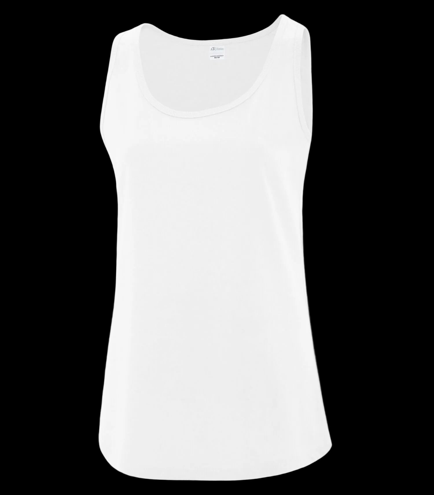 ATC EVERYDAY COTTON LADIES' TANK TOP - White